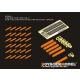 1/16 US Army 0.5 cal Ammunition Case for M2 Machine Gun (30pcs)