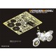 1/35 JGSDF XLR250 Military Motorcycle Upgrade Detail set for Tamiya kit #35245