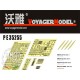 1/35 WWII German sFH18 150mm/K18 105mm Detail Set for Trumpeter kit #02304/02305