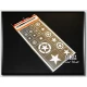 1/35 WWII US Army Tank Stenciling Templates Type 1