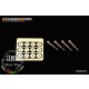1/35 Modern Russian AFV Antenna Base Set (Quad Set) for All