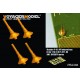 1/35 Modern Russian P-113 AFV Antenna Base (Quad set) (Universal) 