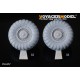 1/35 Modern Russian Scud Road Wheels for Universal Use (8 Resin Wheels)