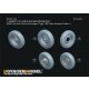 1/35 WWII German Schwimmwagan Type 166 Wide Wheels Pattern 1