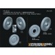 1/35 WWII German Sd.Kfz.251 /Sd.Kfz.11 Fulda Wheels Pattern