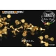 Turned Metal Bolts Pattern 2 (M0.5x1) 50pcs.(for All)