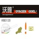 1/35 WWII Pz.Sfl.IVb 10.5cm leFH.18/1 Barrel w/Mantlet for Dragon kit #6475