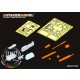 1/35 Modern US M256 120mm M1 Abrams Barrel w/M2 Browning MG for Dragon 3535/3536