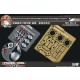 1/35 British Armoured Car Saladin Mk.II Lenses and Taillights Patten 1 for Dragon #3554