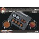1/35 Modern German Leopard I Lenses and Taillights for Meng Models kit