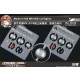 1/35 Modern US ACE (Armoured Combat Earthmover) M9 Taillights for Takom kit #2020