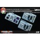 1/35 Chinese PLA ZTZ 99A MBT Lenses and Taillights for Panda Hobby kit PH35018