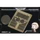 1/35 WWII German King Tiger (Porsche Turret) Grills Set for Tamiya kit (1PE) 