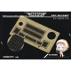 1/35 WWII German PzKpfw.III Grills Set for Tamiya kit (1 Photo-Etched Sheet)