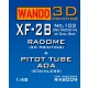 1/48 Mitsubishi XF-2B Radome for Hasegawa kits