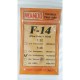 1/48 Grumman F-14 Tomcat Pitot Tube+AOA for Hobby Boss kits