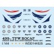 1/144 ROCAF Mirage 2000's Handover 20th Anniversary Decal 