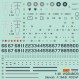 1/48 ROCAF F-16A/B Stencils & Markings Decal