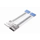 Styrene/PS Pipe (outside diameter: 7.5mm, wall thickness: 0.9mm, 4pcs, gray)