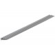 Styrene/PS Round Rod (diameter: 5.0mm, length: 250mm, 4pcs, gray)