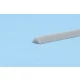 Styrene/PS Right Angle Triangle Stick (side: 5.00mm, length: 250mm, 4pcs, gray)