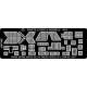 1/200 Bismarck Sea Chest Intake Grilles (Photo-etched parts)