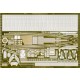 1/350 Konig Class Battleship Photo-etched parts for ICM kits