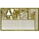 1/600 HMS Ajax Photo-etched parts for Airfix kit