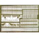 1/700 Ladders & Walkways Set (1 Photo-Etched Sheet)