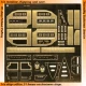 1/72 Type VII U-Boat Flood, Drain and Vent Holes Photo-etched parts for Revell kit