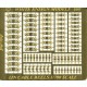 1/700 Imperial Japanese Navy Cable Reels Set (1 Photo-Etched Sheet)
