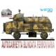1/72 Railway Armored Truck Resin kit w/Train Track