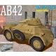 1/35 Italian Autoblindo AB42 Armoured Car Prototype