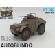 1/48 WWII Italian TL37 Autoblindo
