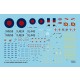 1/144 Avro 698 Vulcan Decals Part.1 for Great Wall Hobby / Pit-Road kit