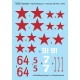 1/32 Polikarpov I-16 Type 10 Decals Part.1 - VVS for ICM kits