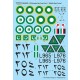 1/48 Hawker Sea Fury Part.2 Sea Fury in Middle East Decals for Airfix kits