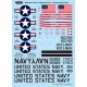 1/48 Douglas C-47 Skytrain Part.1 - US Navy R4D-6 Fleets Decal for Revell kits