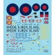 1/72 Avro 698 Vulcan B.2/K.2 Decals Part.1 for Airfix kit