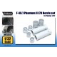 1/32 McDonnell Douglas F-4E/J Phantom II J79 Engine Nozzle Set for Tamiya kit