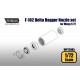 1/72 F-102 Delta Dagger J57 Engine Nozzle set for Meng Models