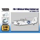 1/48 Grumman FM-1 Wildcat Wing Folded Set with Decals for Tamiya kit