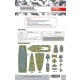 1/350 USS North Carolina BB-55 (1944) Deck Paint Masking for Trumpeter kit #05303