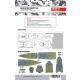 1/350 IJN Battleship Nagato 1944 Deck Paint Masking for Hasegawa kit #40073