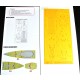 1/700 USS California (BB-44) 1941 Deck Paint Mask for Trumpeter kit #05783
