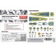 1/700 German Battleship Scharnhorst Deck Paint Masking for FlyHawk kit #FH1147