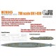 1/700 IJN Submarine I-400 Wooden Deck for HobbyBoss kit #87017