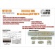 1/700 HMS Dreadnought 1907 Wooden Deck for Trumpeter kit