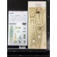 1/700 German Battleship Bismarck 1941 Wooden Deck for Flyhawk kit #FH1132