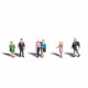 HO Scale People Talking (6 figures)